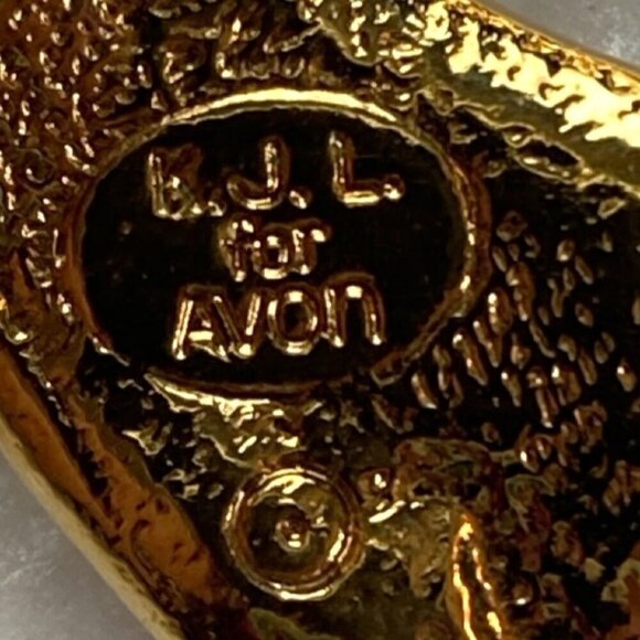 Vintage 80s Kenneth Jay Lane KJL Avon Black Bow Necklace Enhancer Pendant - Picture 6 of 7